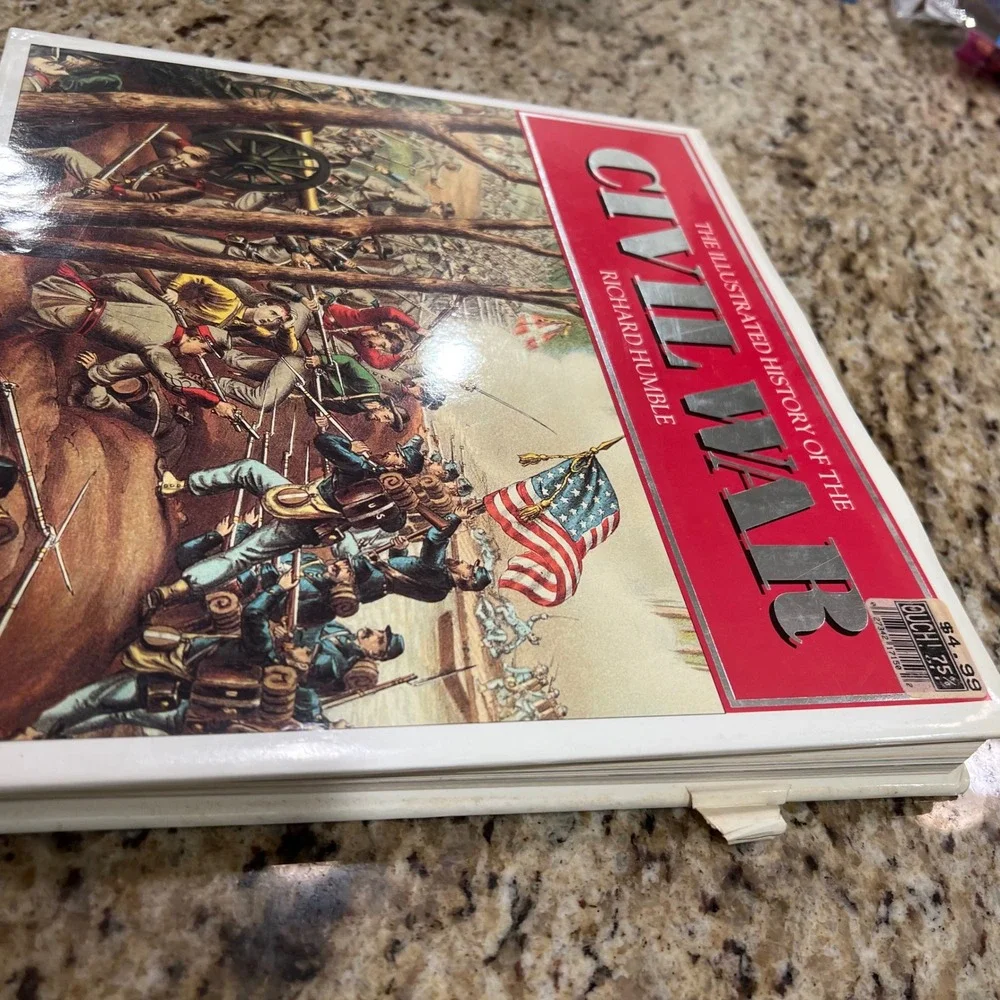 The Illustrated History of the Civil War Richard Humble Hardcover Courage Books